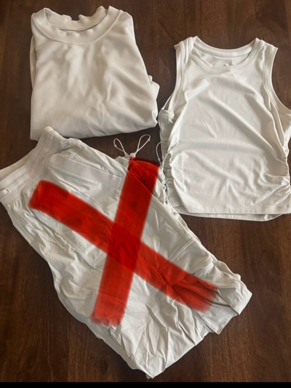 Lululemon bundle! Bone- sweatshirt and tank only